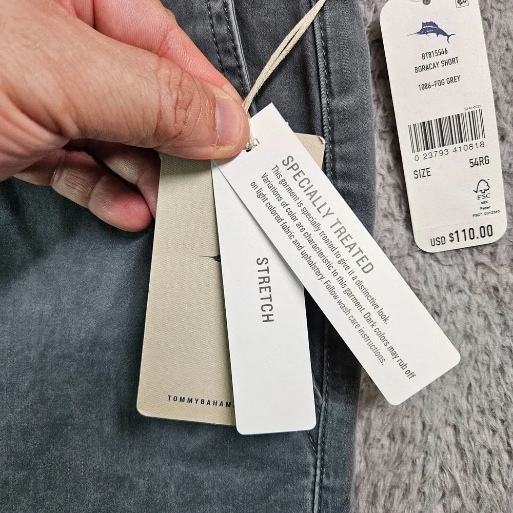 $110 NWT - Tommy Bahama Boracay Shorts Mens 54 RG 10